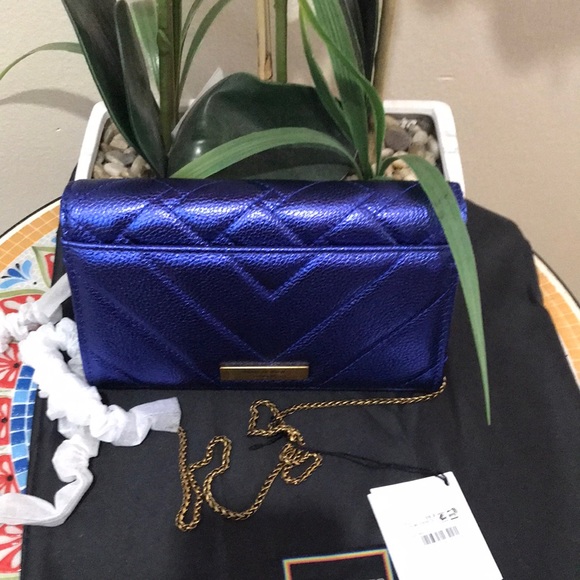 - Kurt Geiger London Extra Mini Kensington Metallic Bronze Hardware Crossb… - Picture 7 of 17